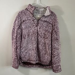 Altar'd State Fuzzy Quarter-Zip Jacket